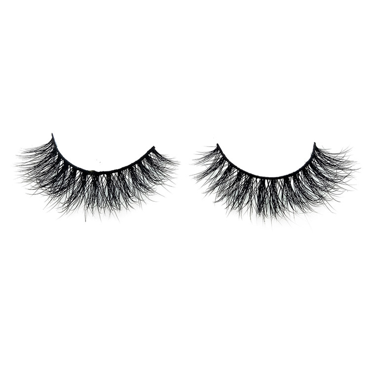 2020 Best Seller Free Sample Accepted Real Mink Fur 5D Strip Lashes with Private Label YY65